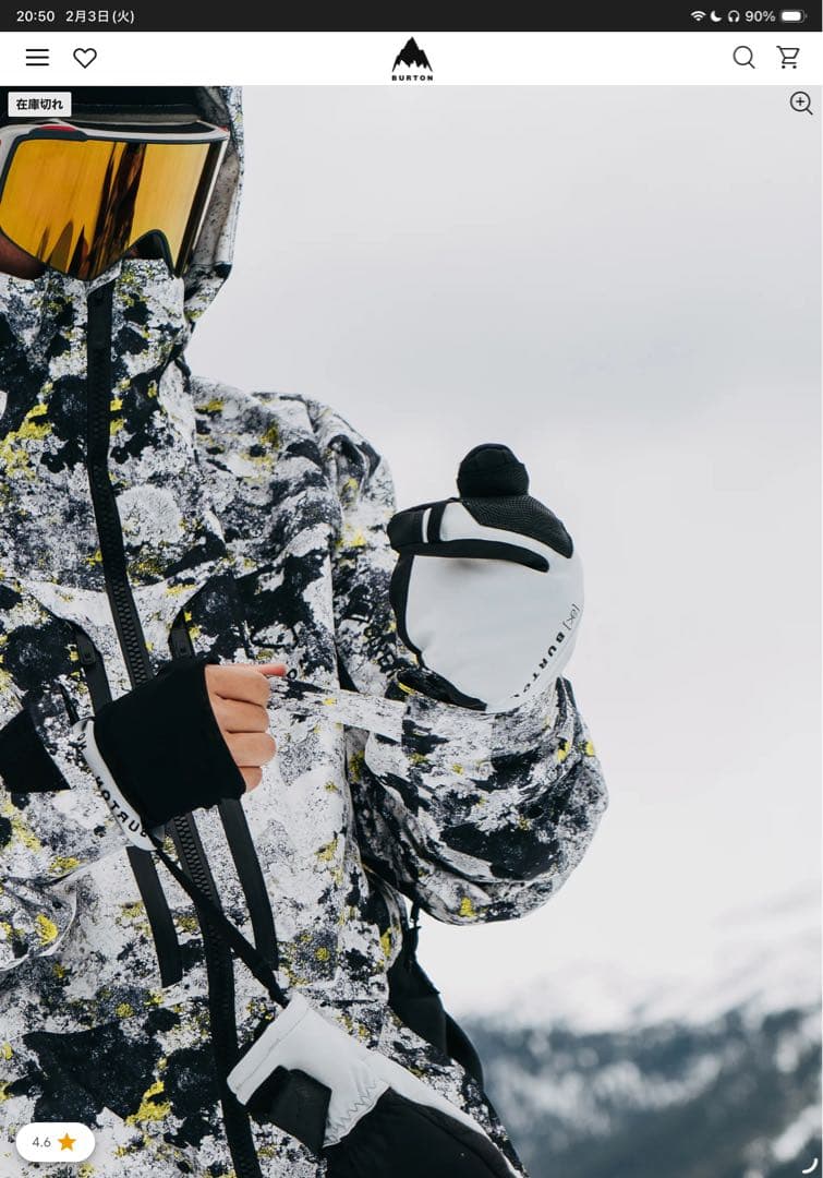 メンズ Burton (akスウォッシュGORE-TEX2Lジャケット