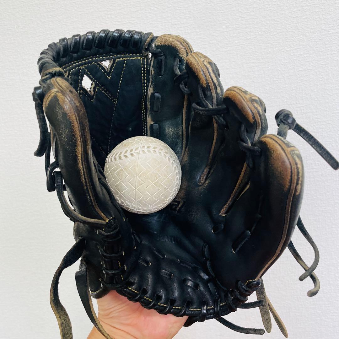 【MIZUNO】Global Elite 軟式グローブ 黒 内野手用　即戦力