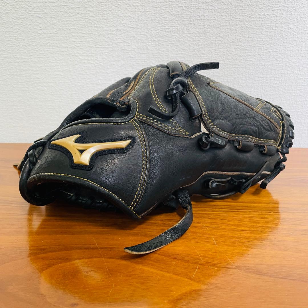 【MIZUNO】Global Elite 軟式グローブ 黒 内野手用　即戦力