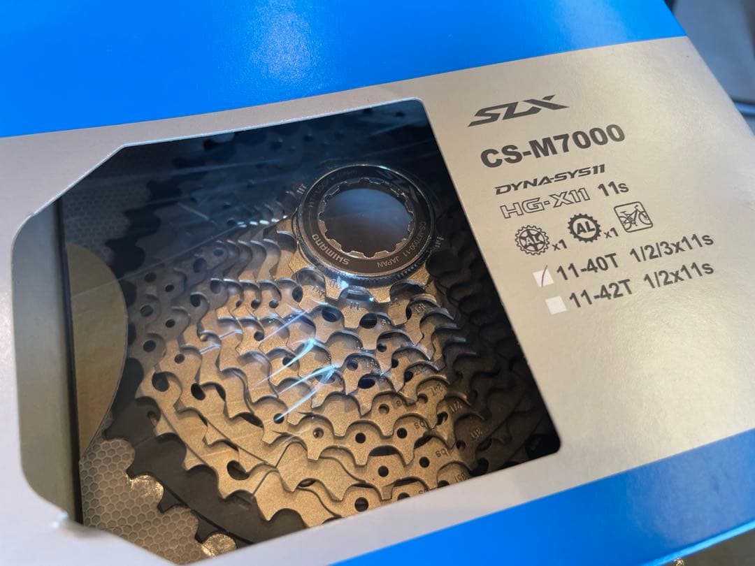 shimano SLX CS-M7000 11-40T 未使用
