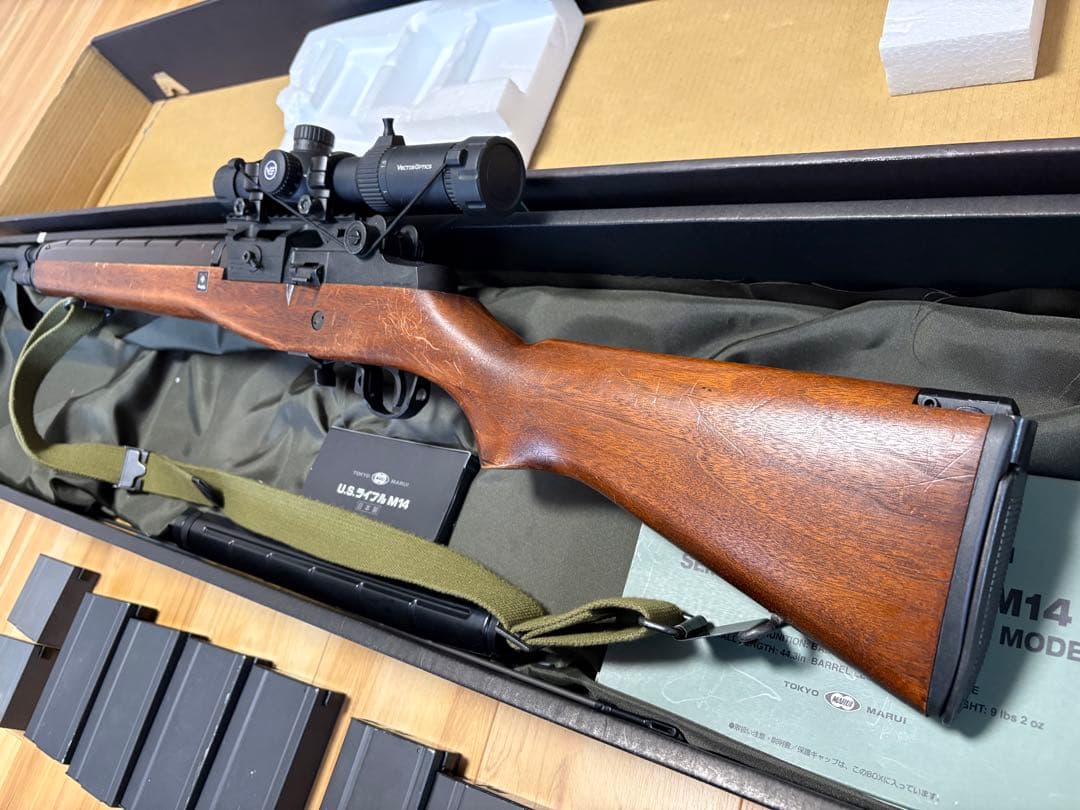 東京マルイ　M14 電動ガン ライラクス製木製ストック