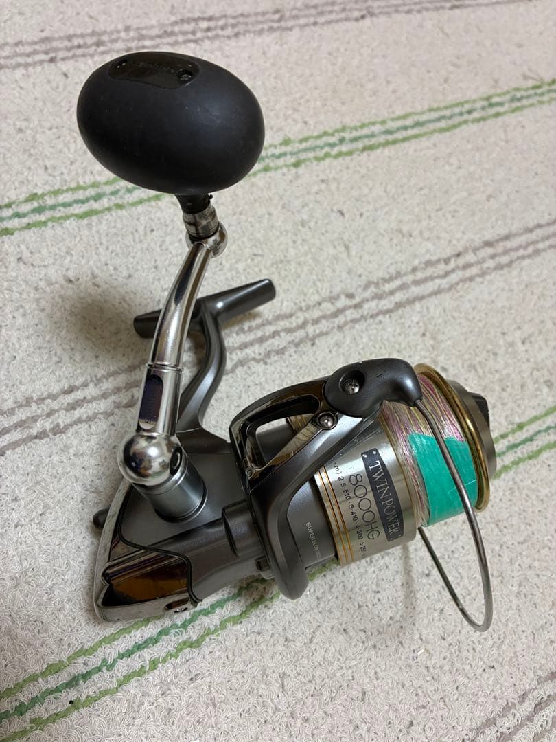 シマノ　TWIN POWER 8000HGスピニングリール