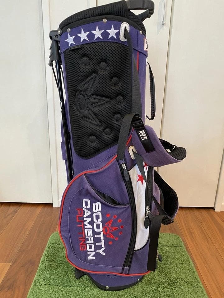 タイトリスト スコッティキャメロン レトロ USA国旗柄 スタンド ゴルフバッグ