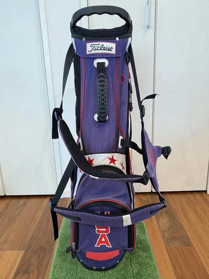 タイトリスト スコッティキャメロン レトロ USA国旗柄 スタンド ゴルフバッグ
