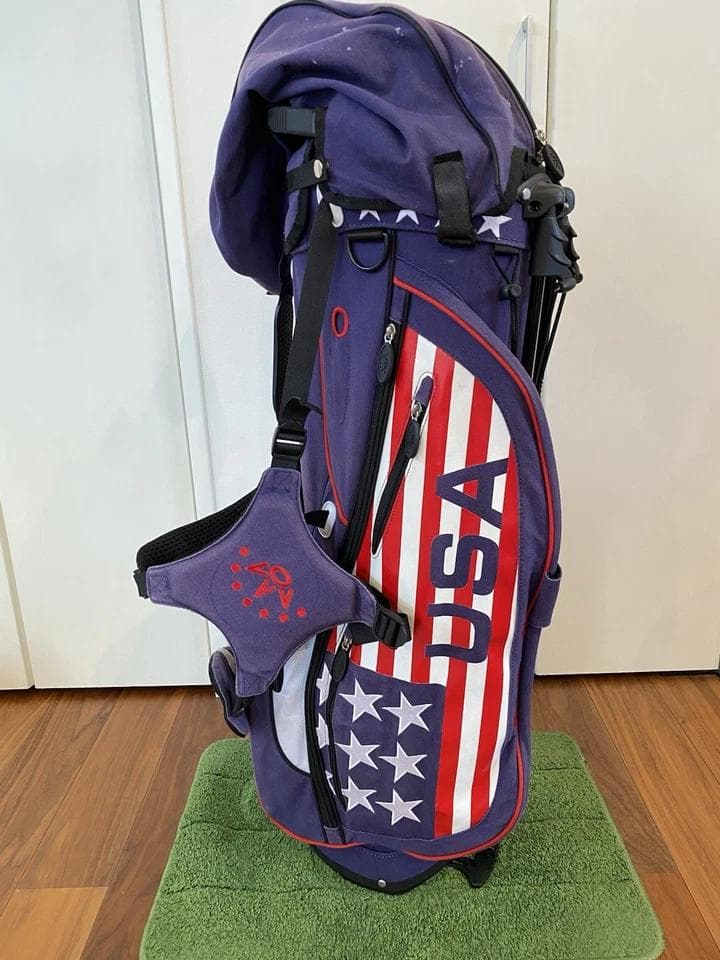 タイトリスト スコッティキャメロン レトロ USA国旗柄 スタンド ゴルフバッグ