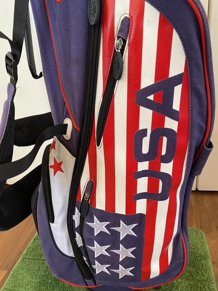 タイトリスト スコッティキャメロン レトロ USA国旗柄 スタンド ゴルフバッグ