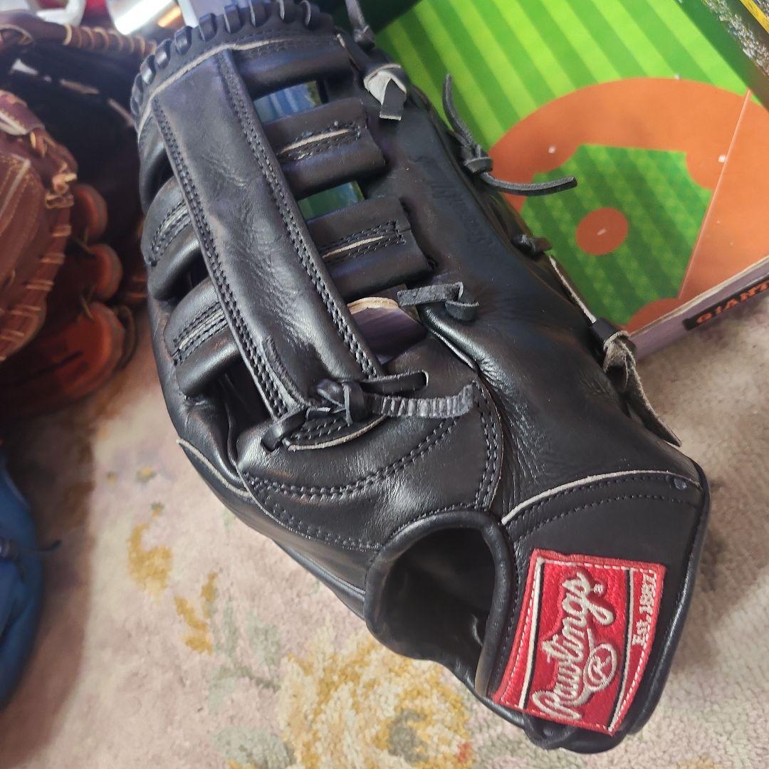 Rawlings プロモデル 軟式グローブ 黒