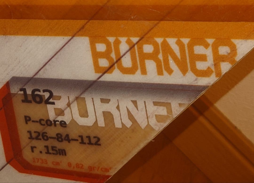 ノルディカ NORDICA BURNER 162 パウダー 未圧雪 パウダー
