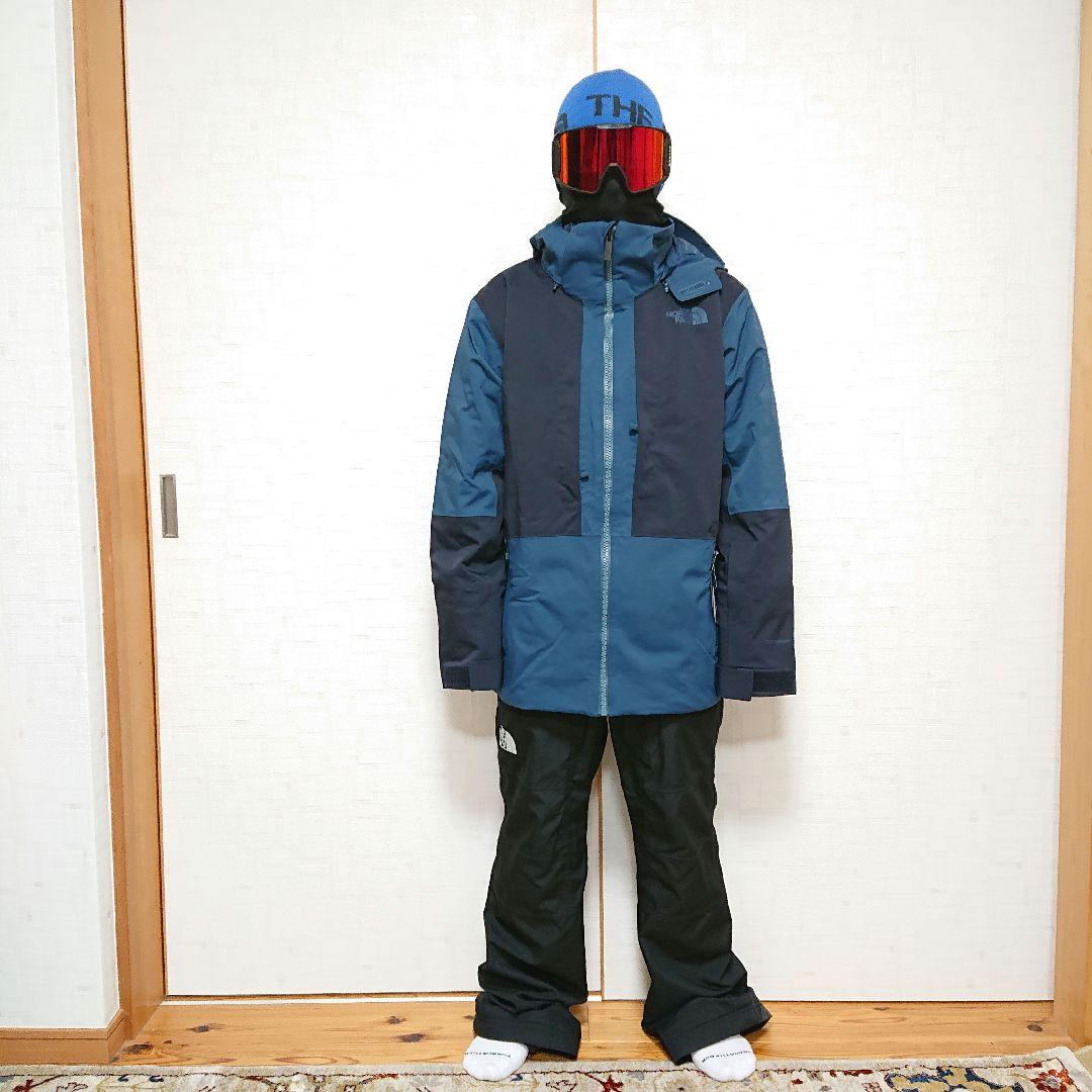 新品未使用THE NORTH FACEスキー、スノーボードジャケットウェアL青紺
