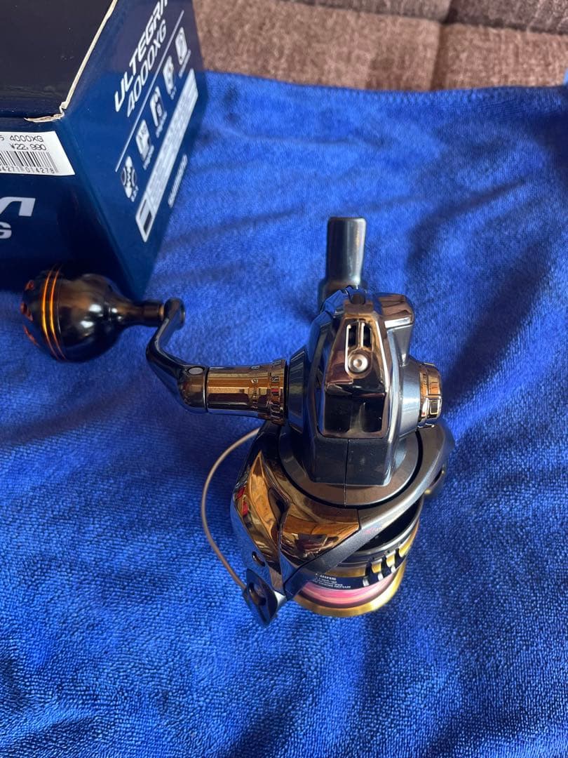 SHIMANO ULTREGRA 4000XG スピニングリール　パワーハンドル