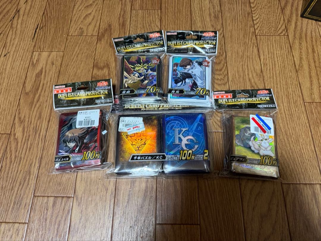 遊戯王 未開封品 まとめ売り ストラク、デュエリストボックス、スリーブ