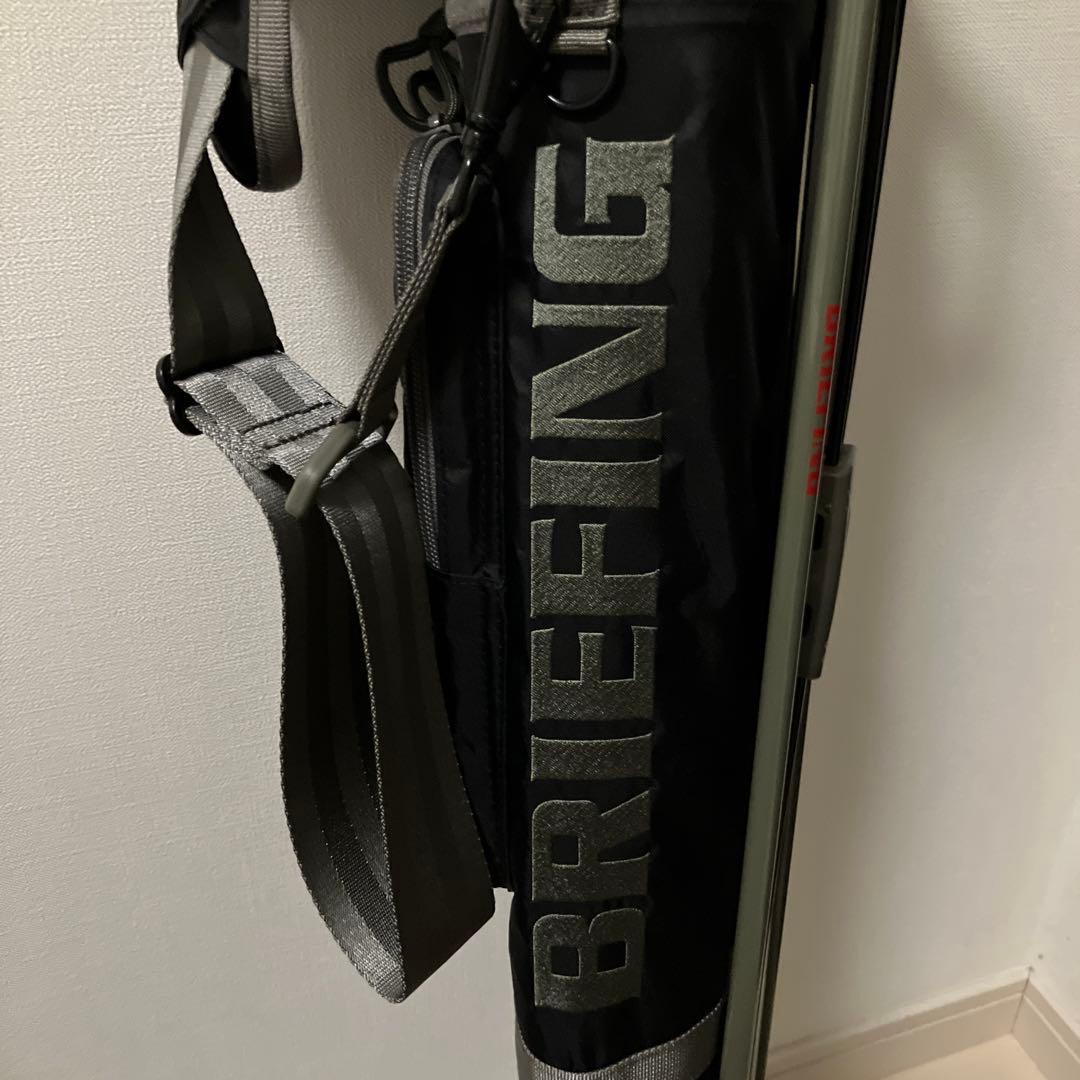 BRIEFING ブラック、セルフスタンドバッグ