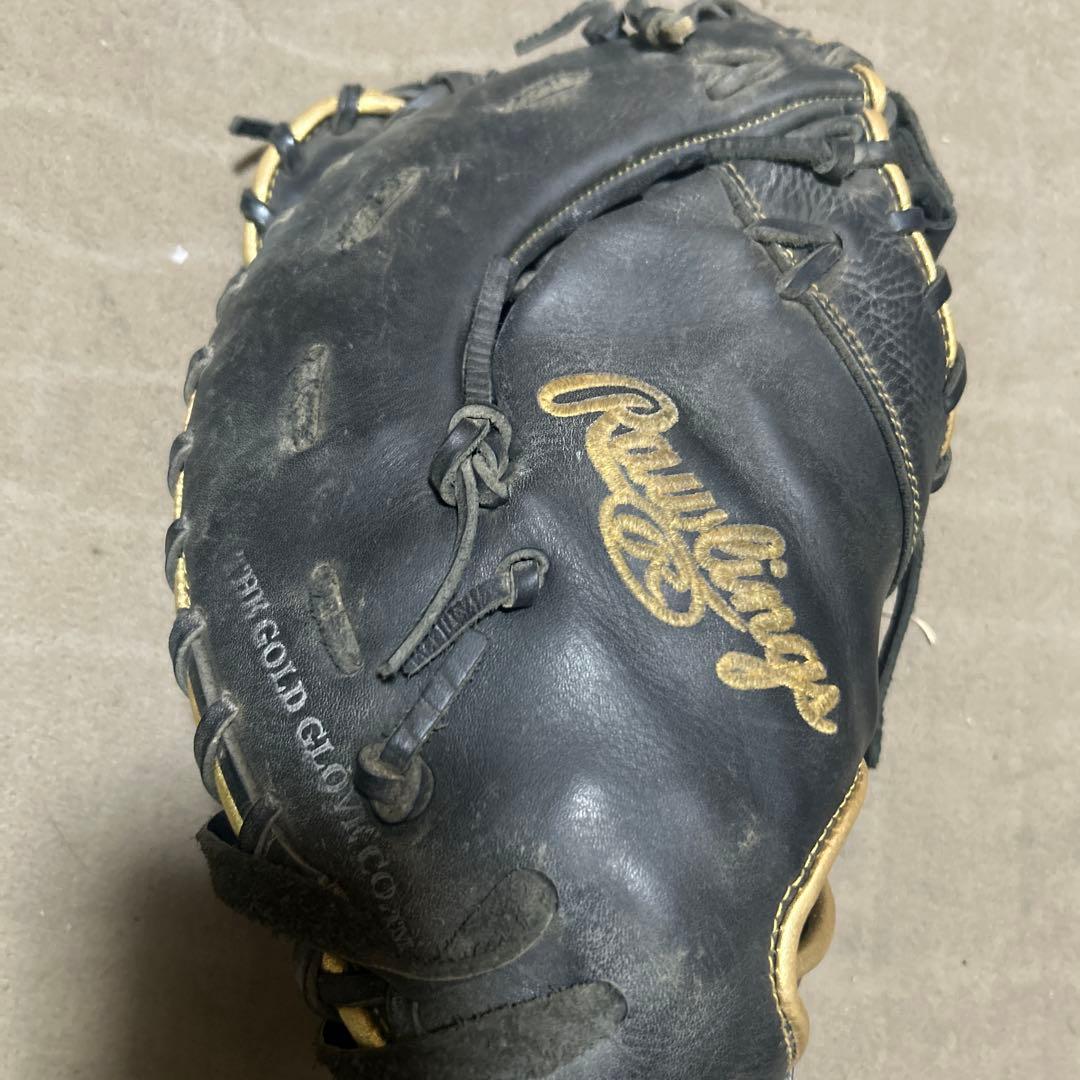 Rawlings Gold Glove 野球グローブ 黒/金