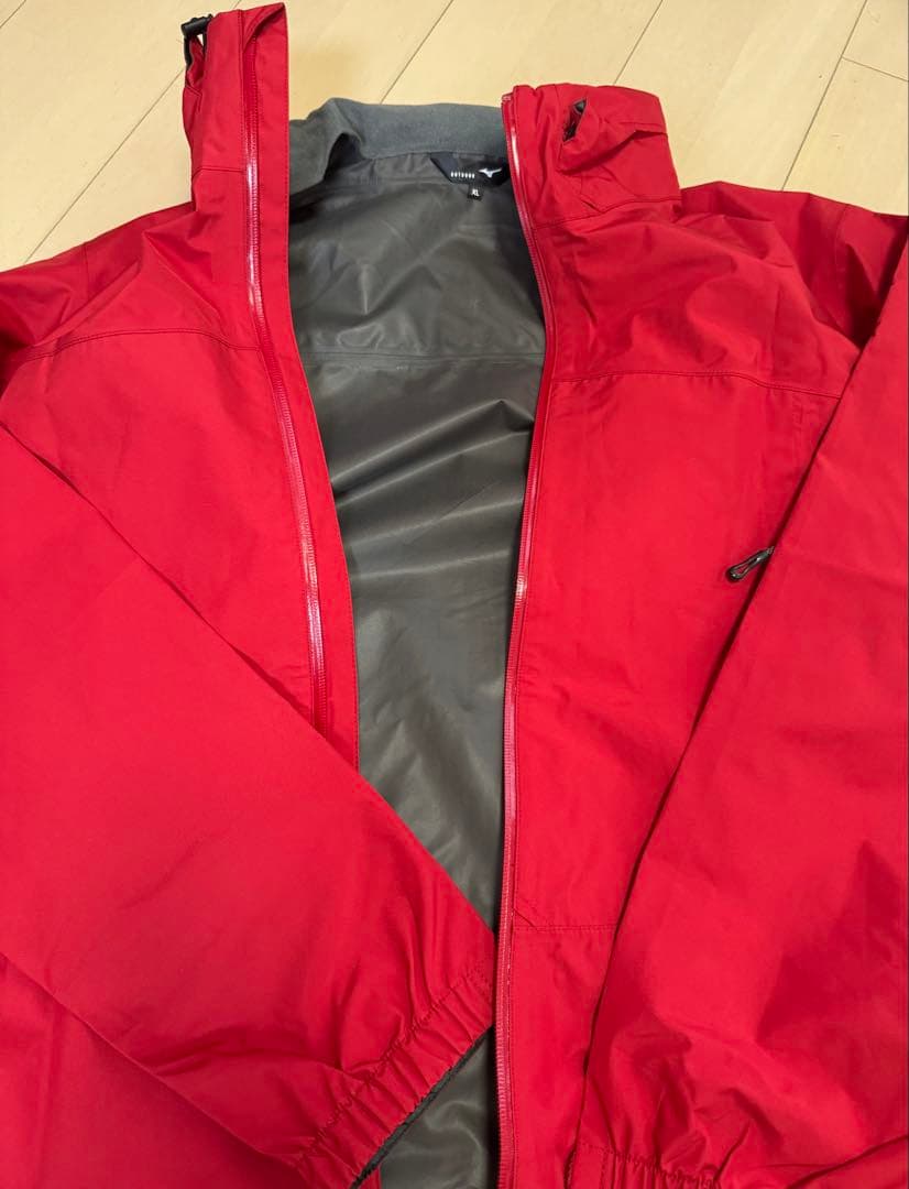 ミズノ GORE-TEX ゴアテックス レインスーツ 上下セット XL
