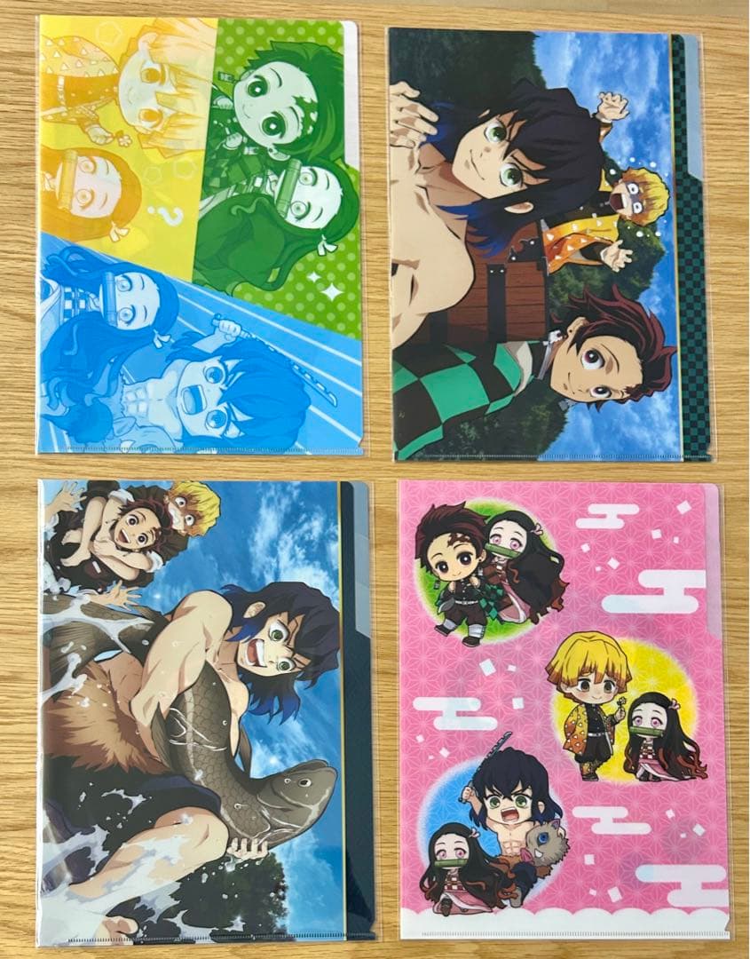 鬼滅の刃　クリアファイル　まとめ売り