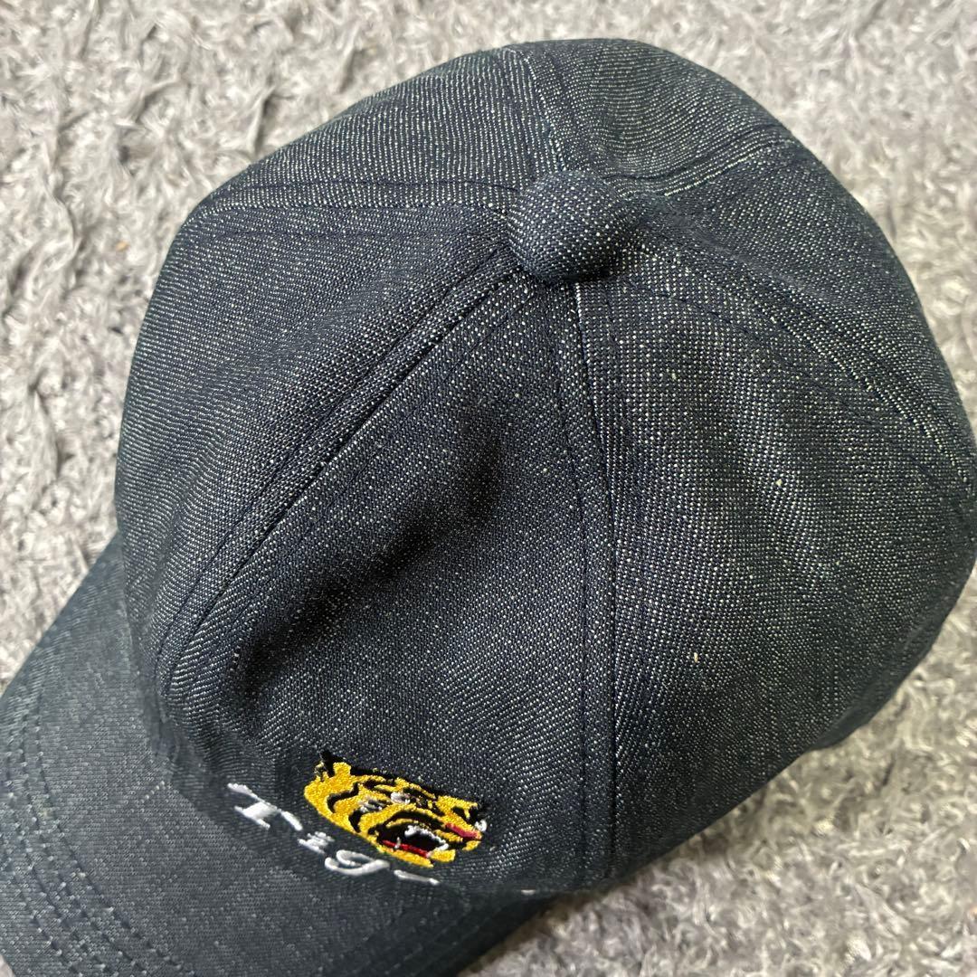 【激レア】EVISU×阪神タイガース コラボ デニムキャップ 美品 限定品