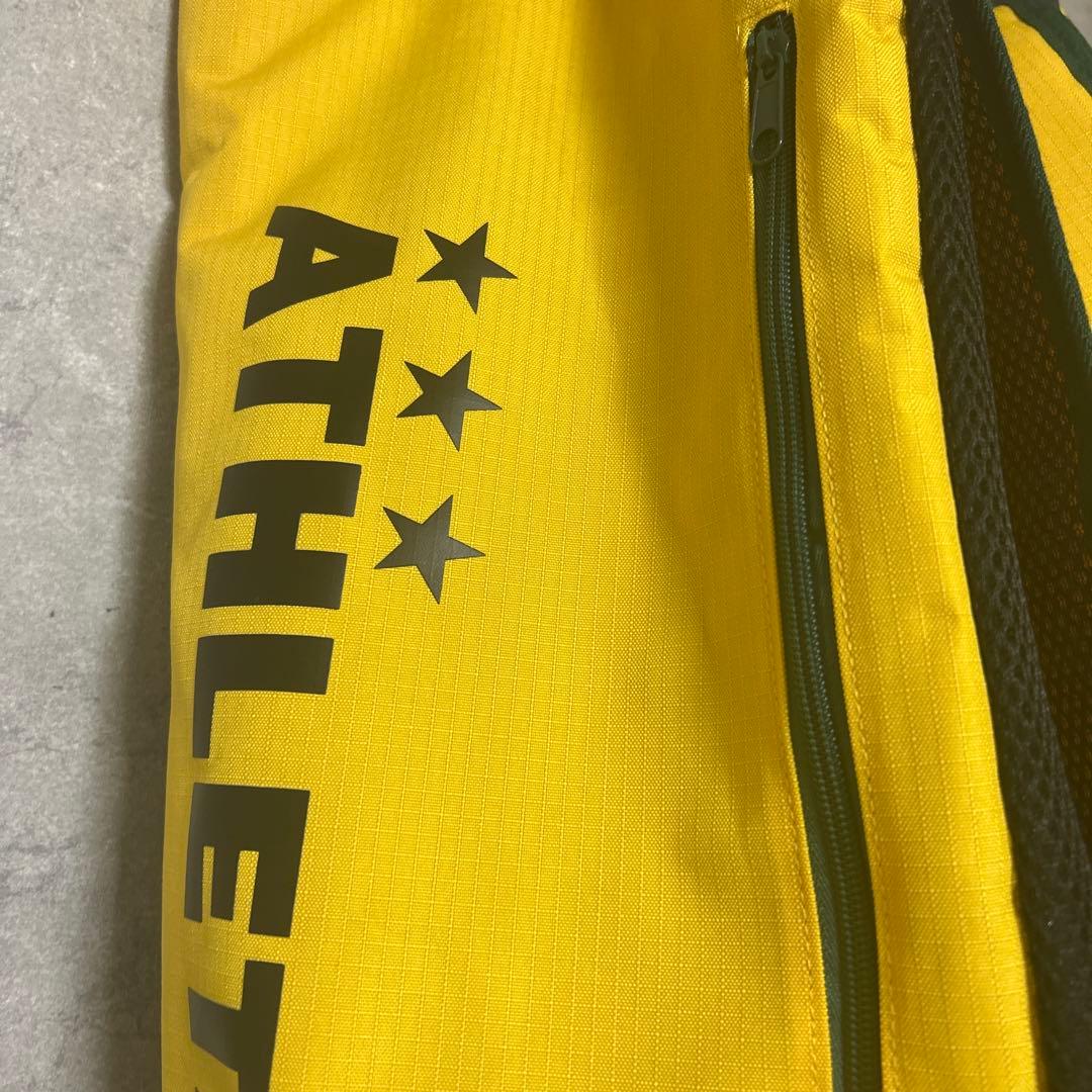 ATHLETA アスレタ リュックバック　黄黒緑