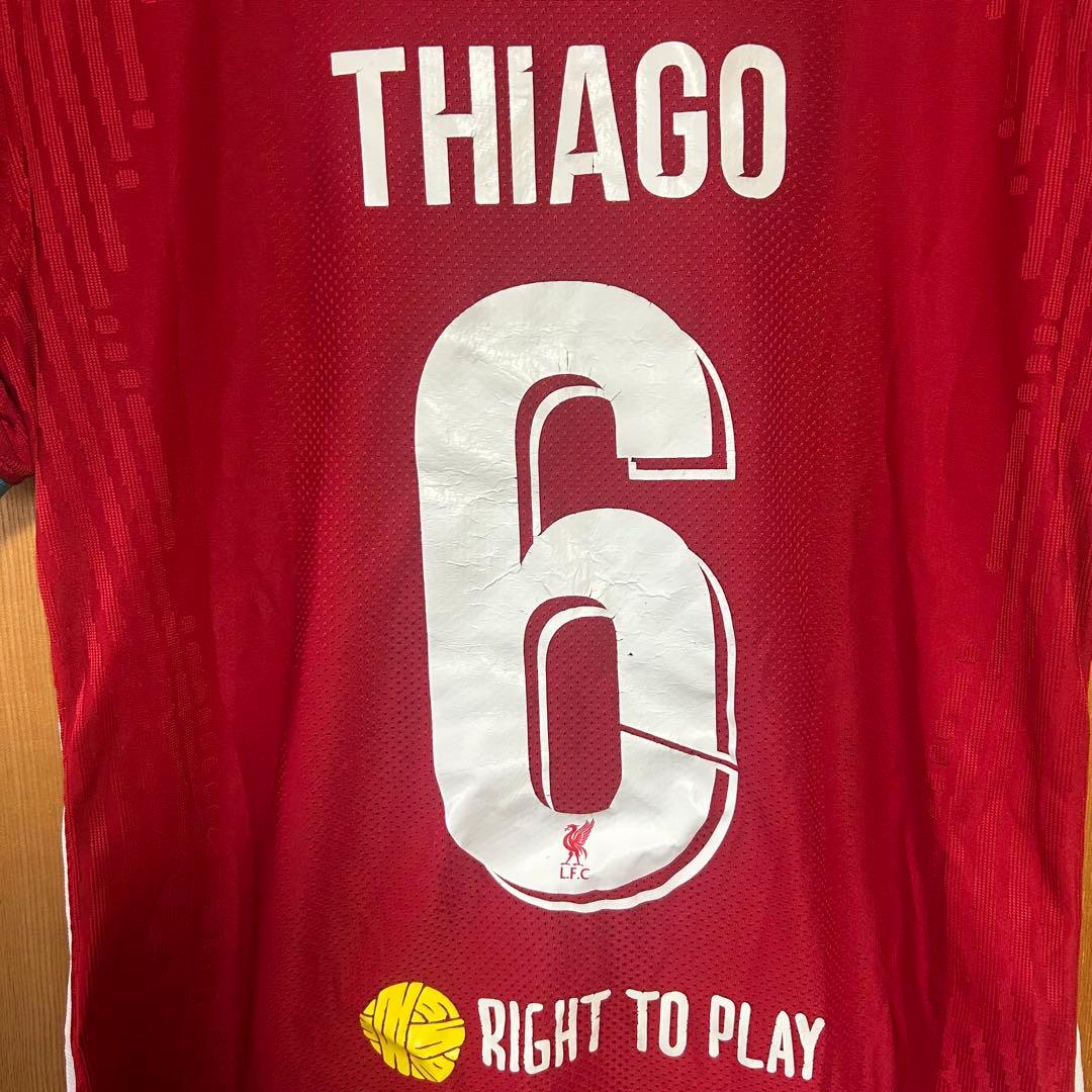 リヴァプール チアゴ・アルカンタラユニフォームUEFAチャンピオンズリーグ