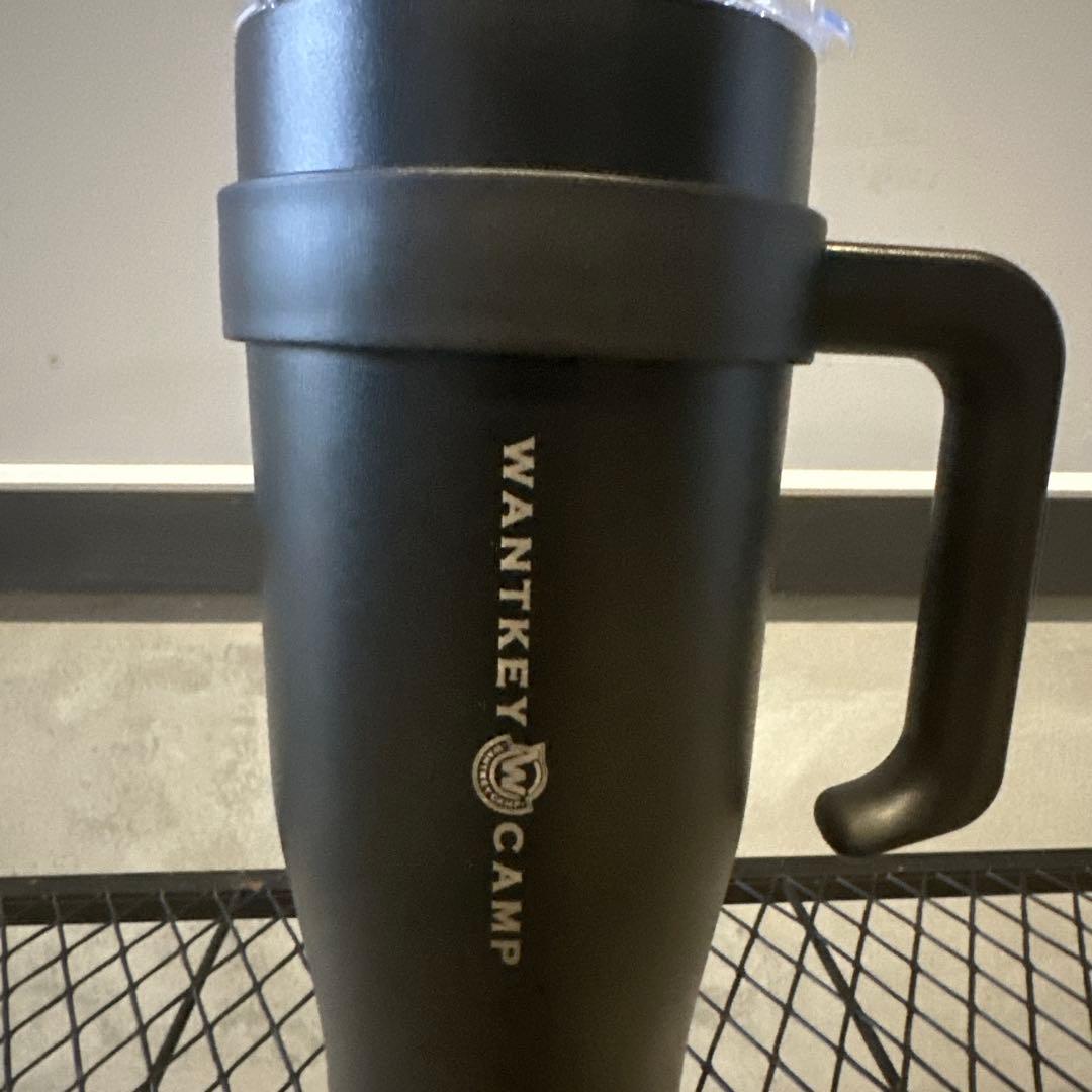 WANTKEY CAMP黒ステンレスタンブラー黒　ウォンキーキャンプ