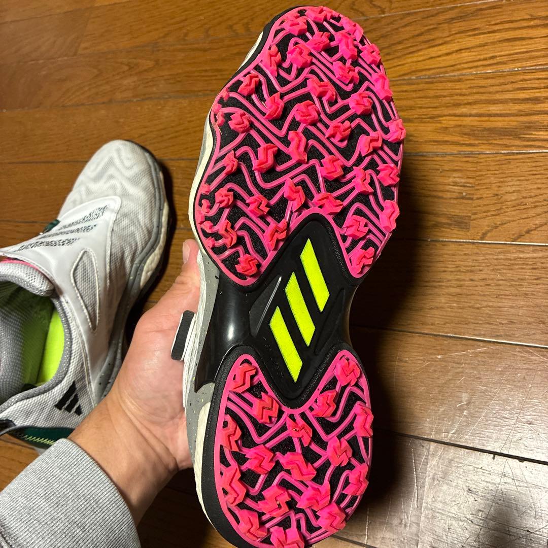 adidas コードカオス　BOA グレーピンク　27cm