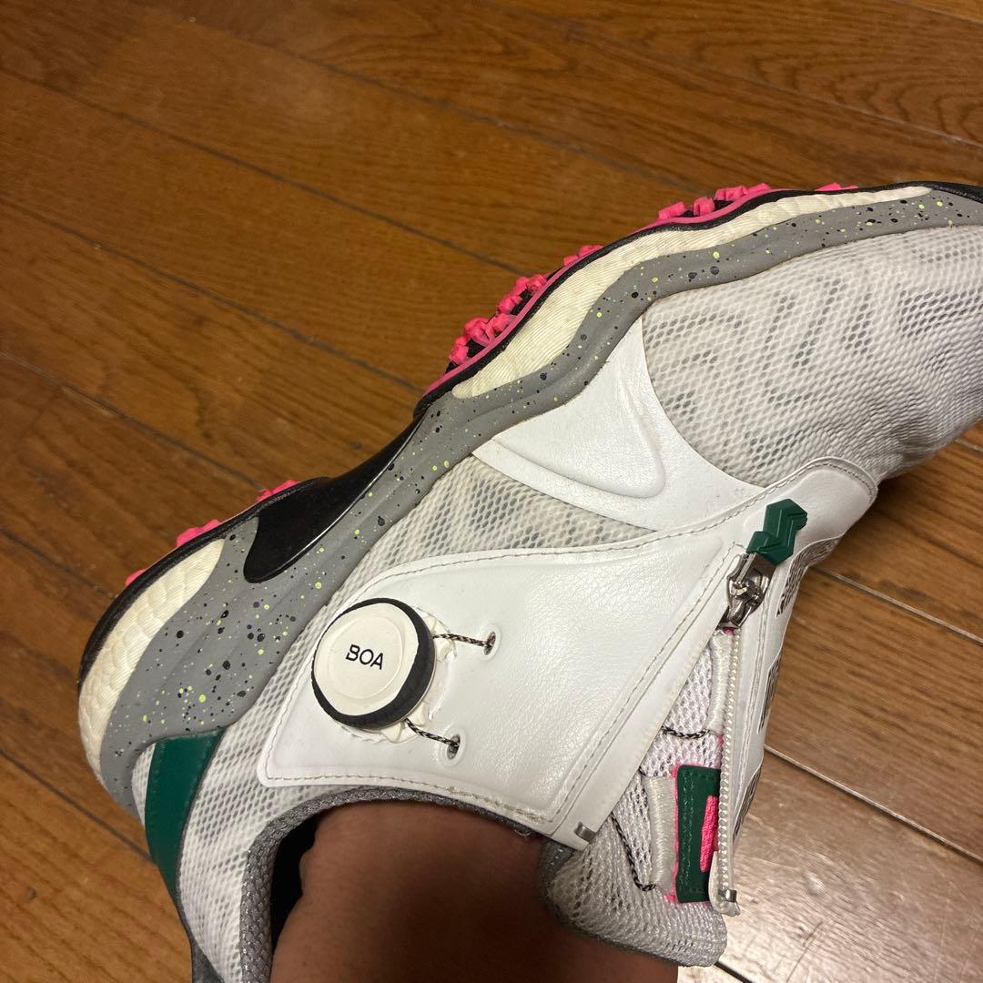 adidas コードカオス　BOA グレーピンク　27cm