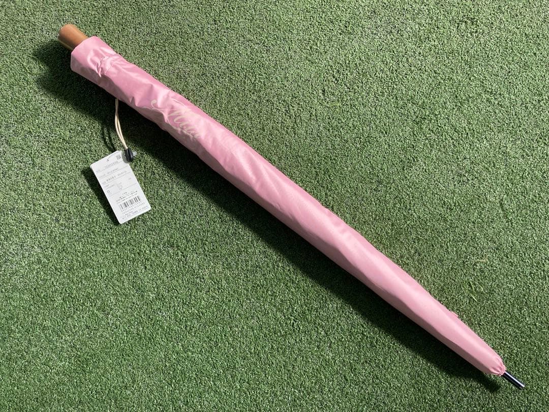 M・U SPORTS ロゴプリント 晴雨兼用傘 パラソル 703H2950
