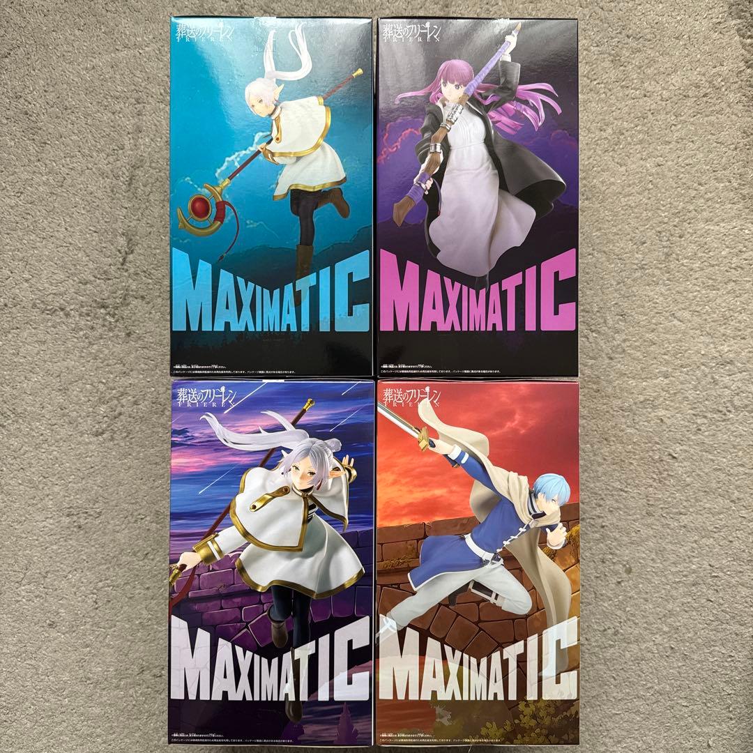 葬送のフリーレン フィギュア まとめ売り 雪遊び MAXIMATIC