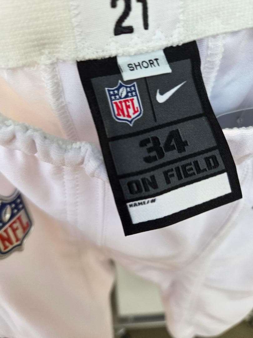 NIKE NFL ゲームパンツ ホワイト 34 ダラス・カウボーイズ