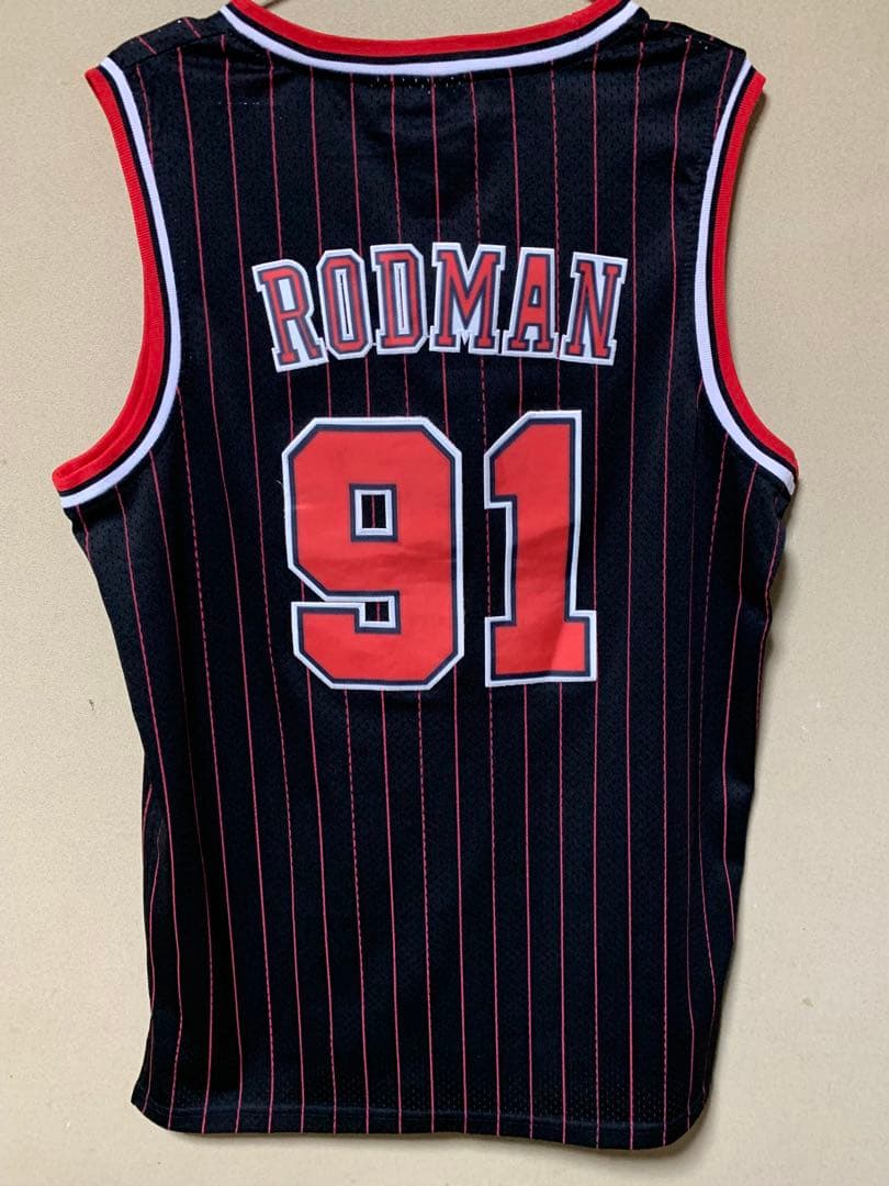 【未使用】Mitchell＆Ness NBA BULLS RODMAN 91