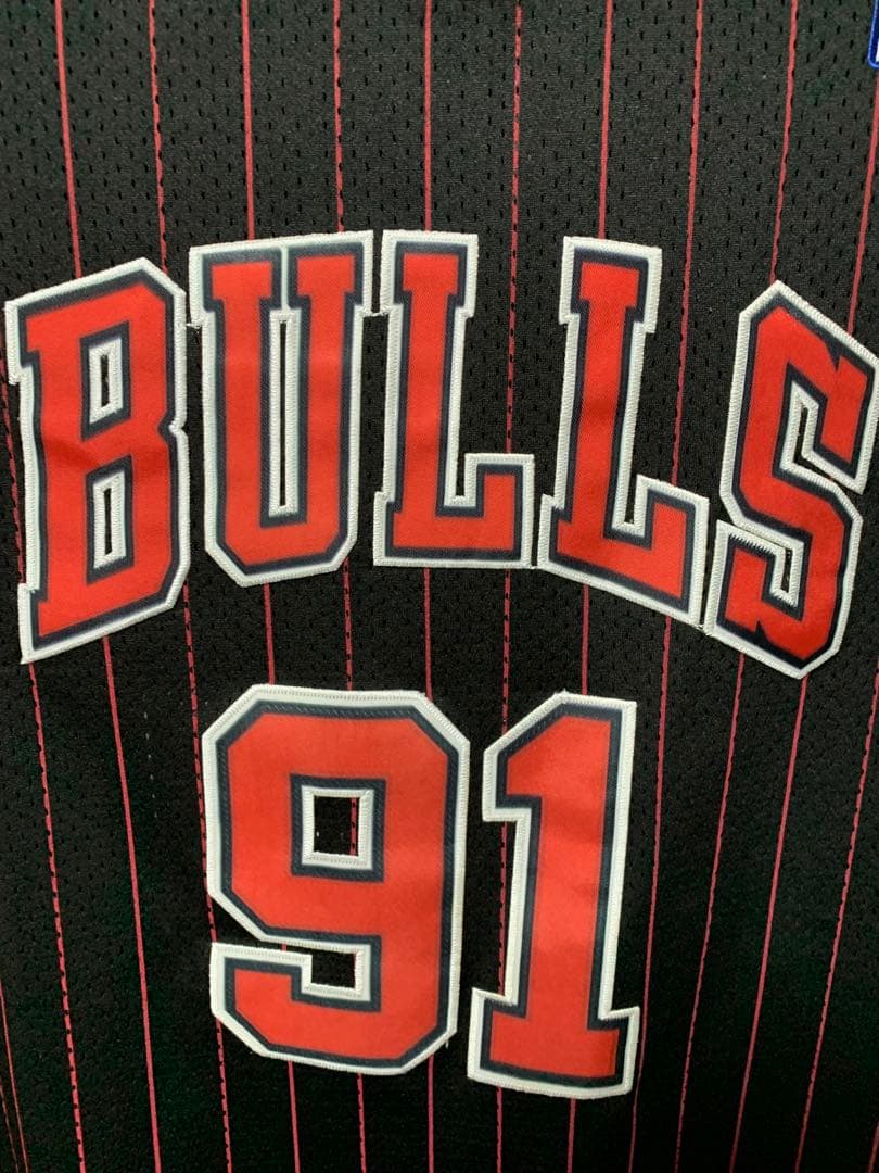 【未使用】Mitchell＆Ness NBA BULLS RODMAN 91