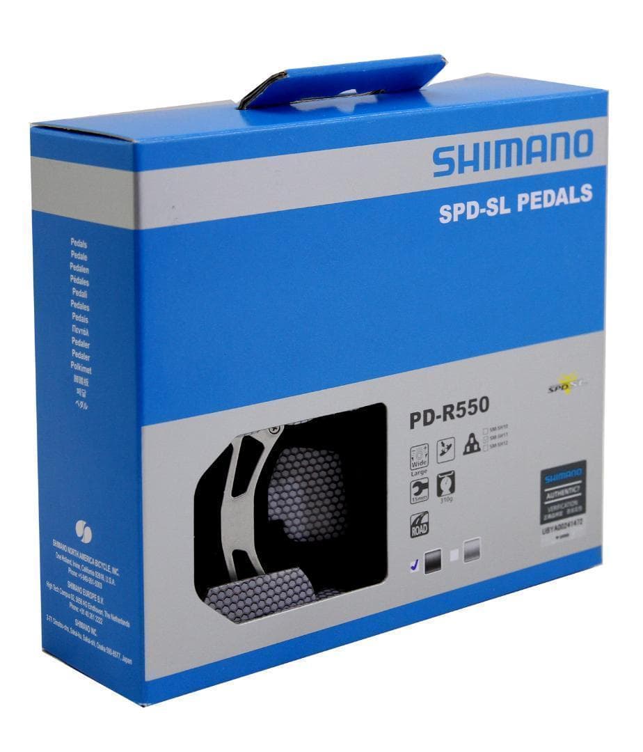 シマノ ペダル(SPD-SL) PD-R550-L ブラック EPDR550L
