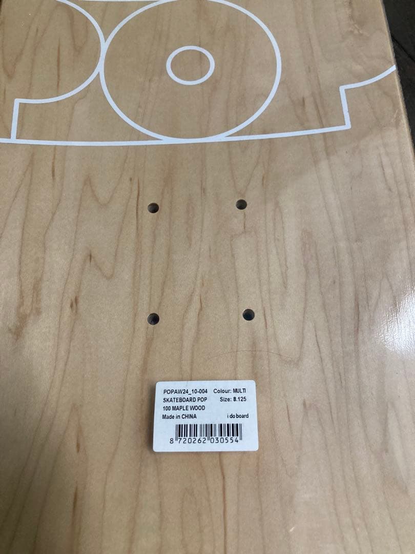 スケートボード POP TRADING skateboard 8.125
