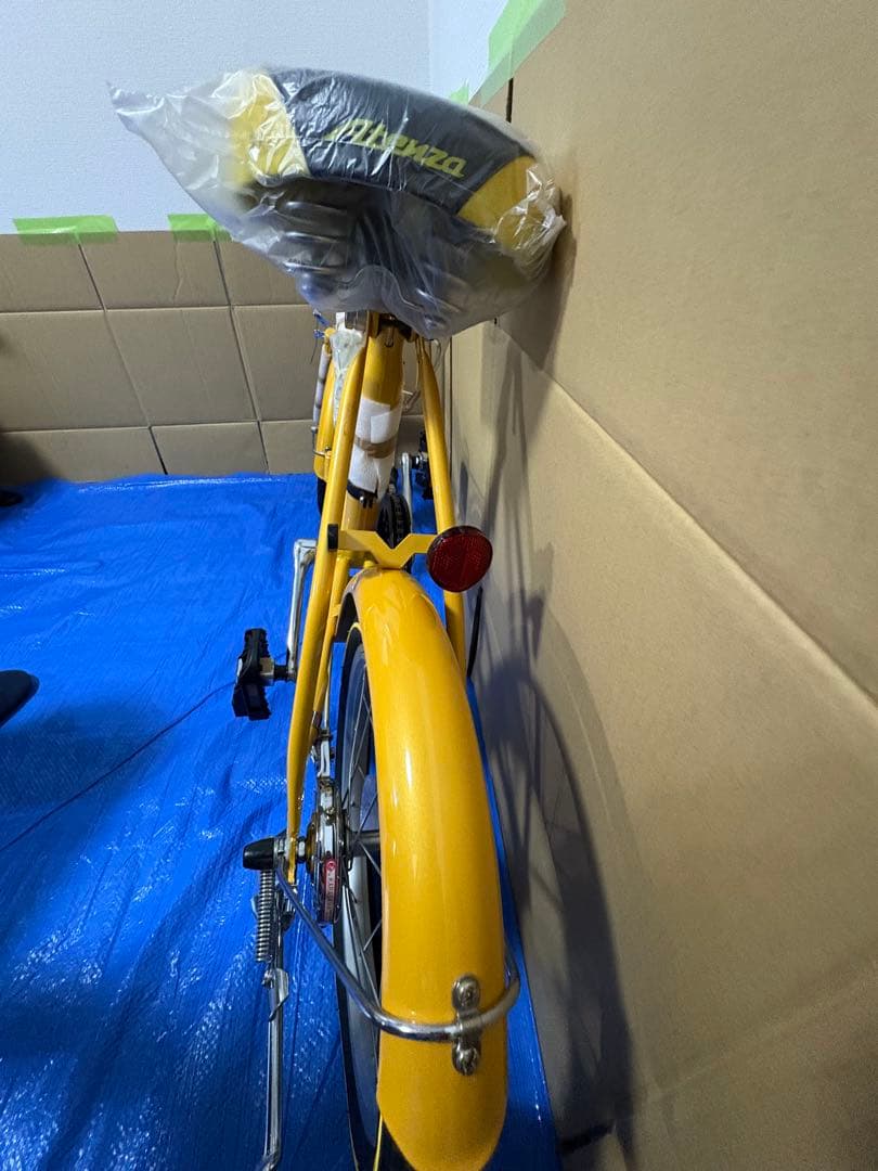【堀川版】ATENZAアテンザ 折り畳み自転車　イエロー 16 新品未使用
