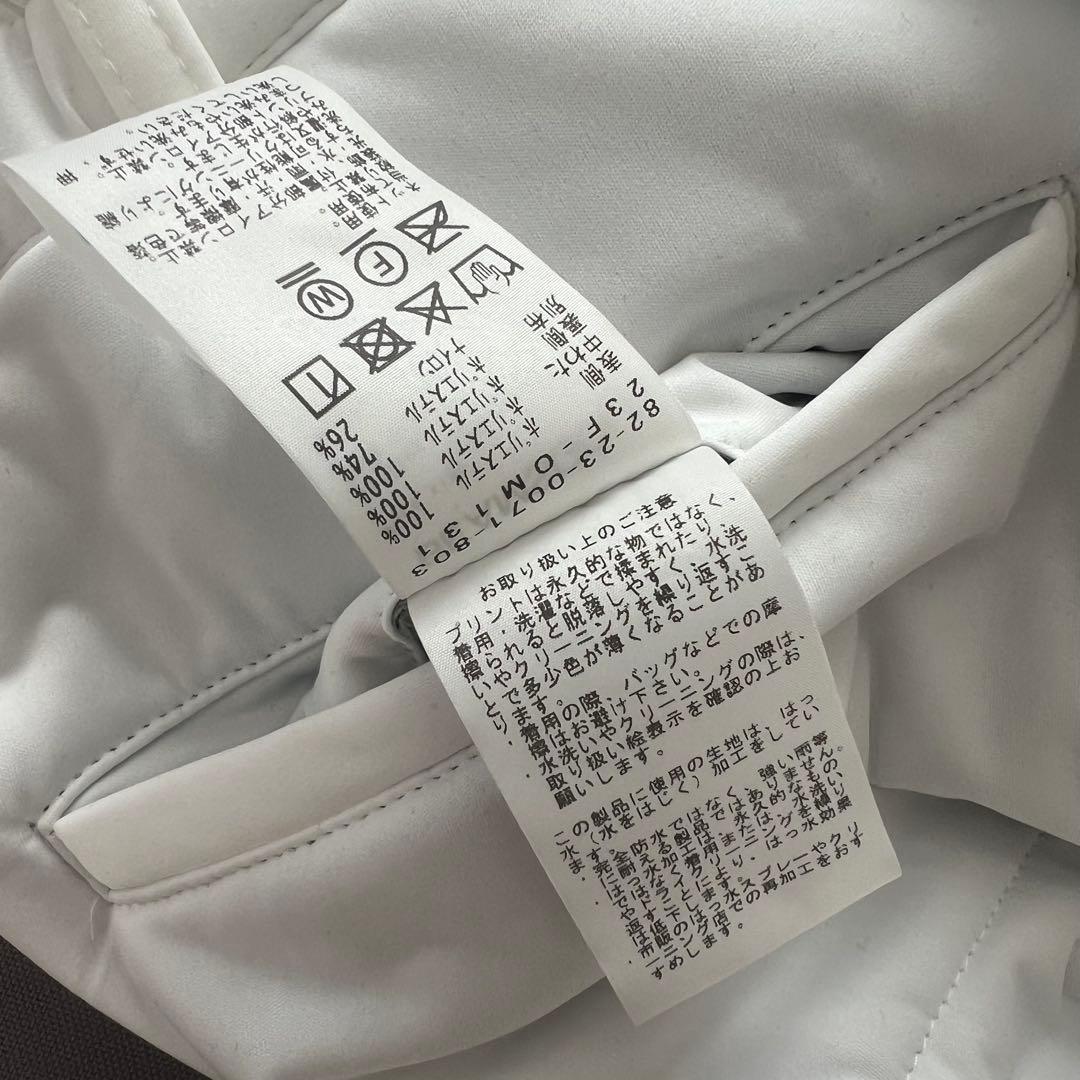 BEAMS GOLF ビームスゴルフ　中綿入り　セットアップ　メンズ　ダウン　白