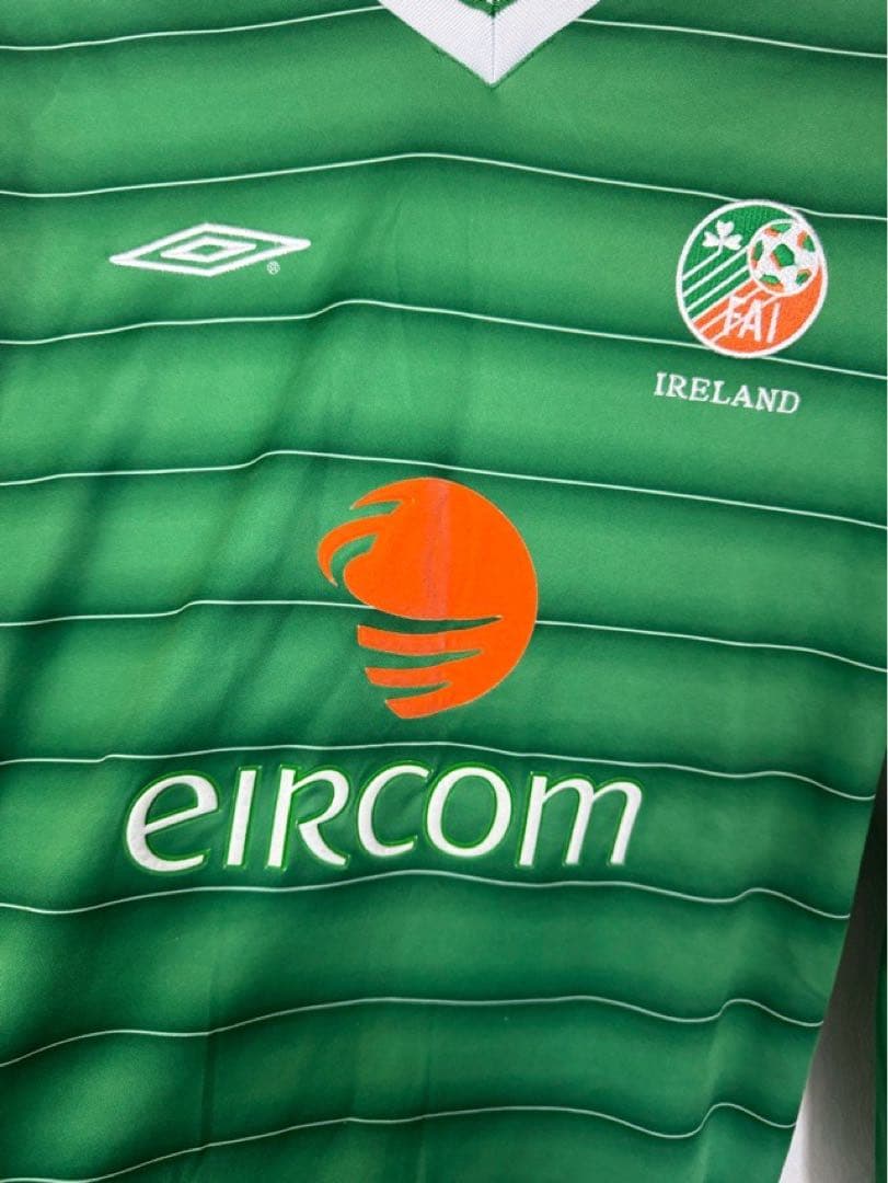 アイルランド ユニホーム ユニフォーム 長袖 アンブロ UMBRO Mサイズ
