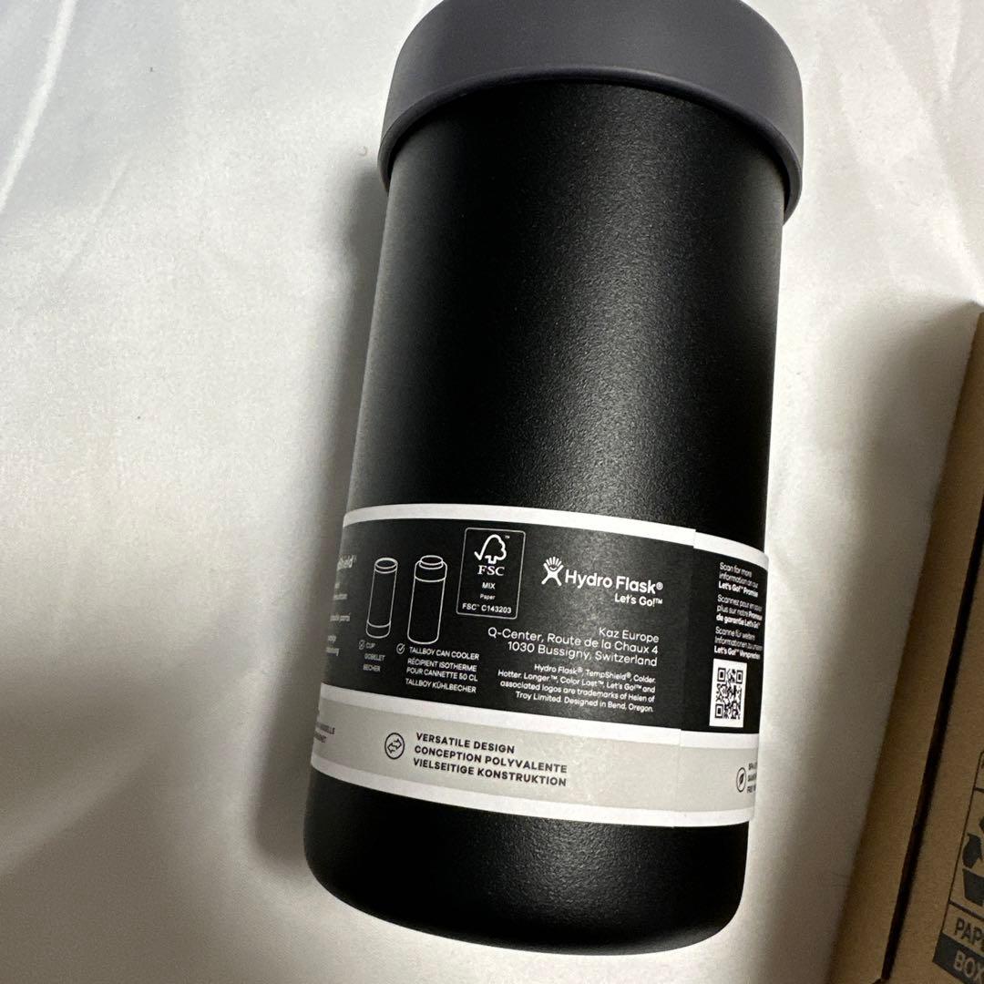 新品　HydroFlask ハイドロフラスク 16oz クーラーカップ ブラック