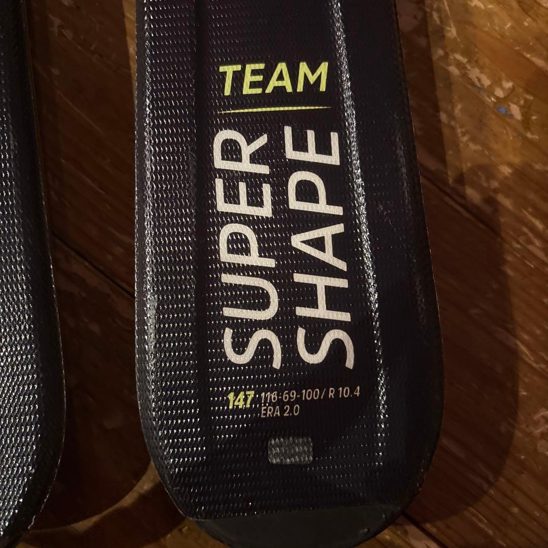 HEAD SUPER SHAPE TEAM 147cm スキー