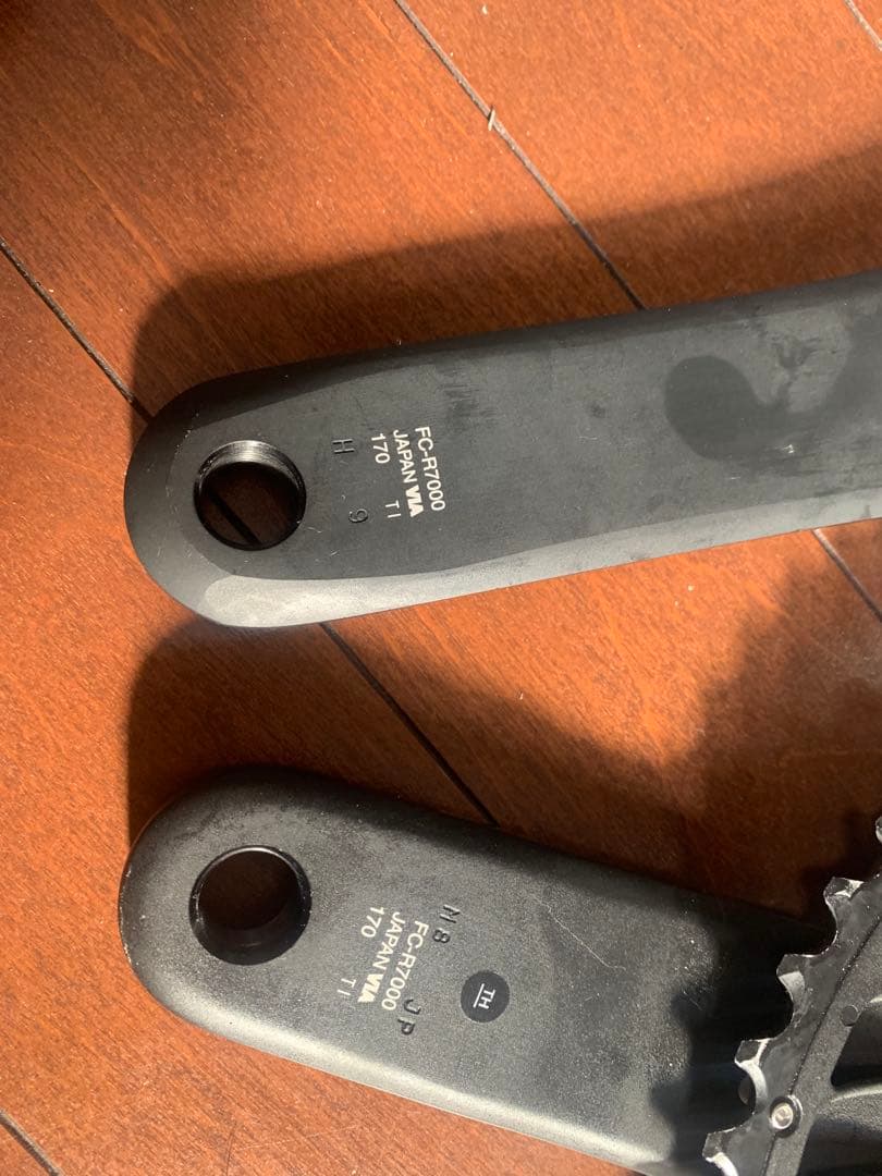 Shimano 105 r7000kコンポセット 170mm ブラック美品