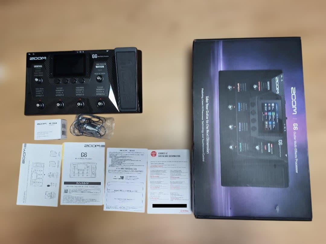 ZOOM G6 ギターエフェクター & キャリーバッグ