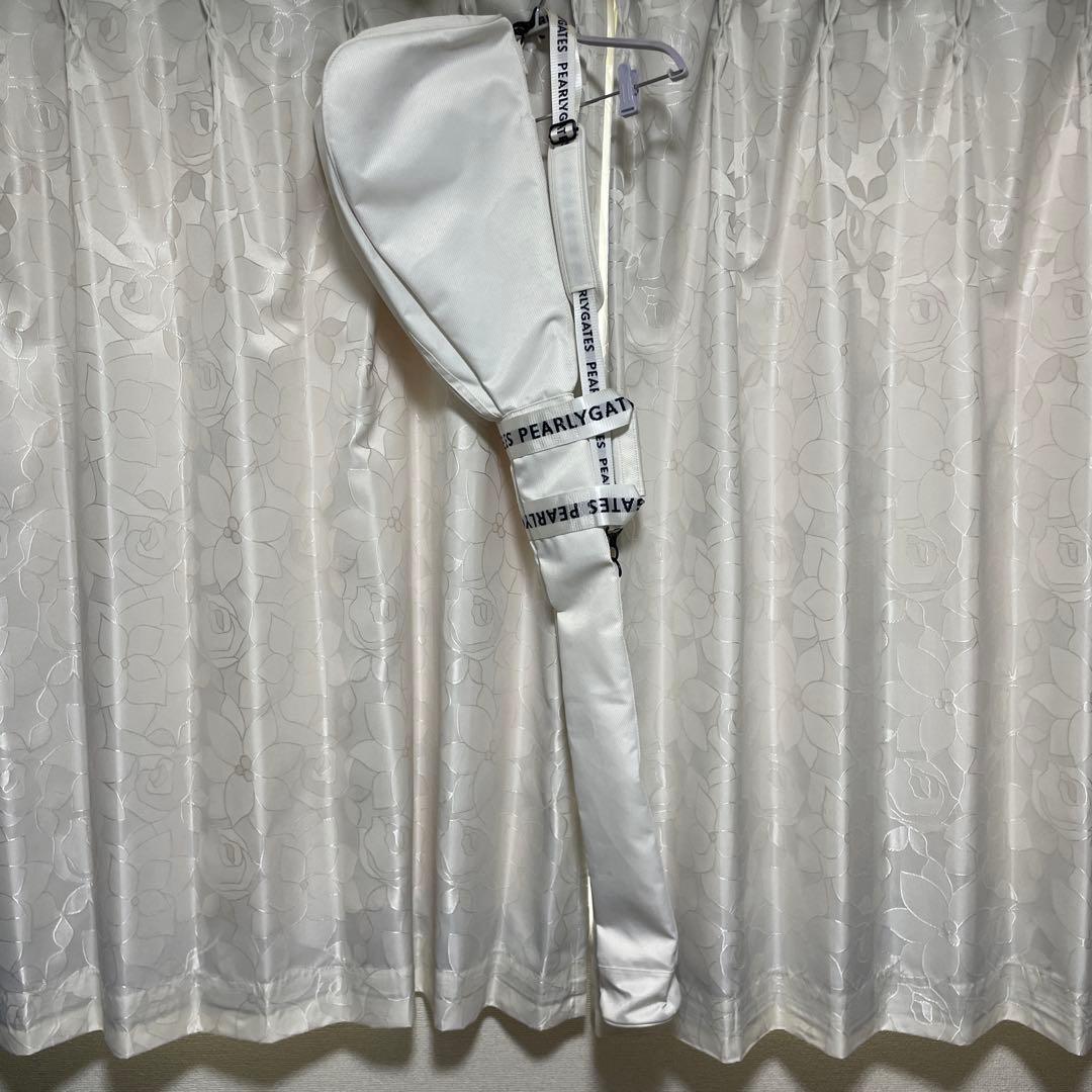 PEARLY GATES ほぼ新品　キャディバッグ ホワイト