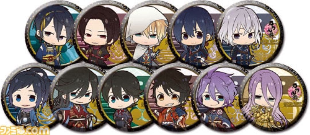 刀剣乱舞 加州清光 大和守安定 アクリルキーホルダー アニカフェ 2015