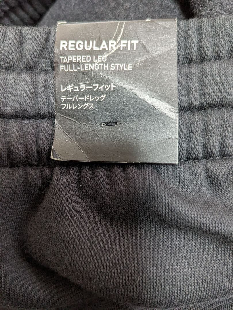 adidas ブラック スウェット上下セット　XLサイズ　裏起毛　黒　メンズ
