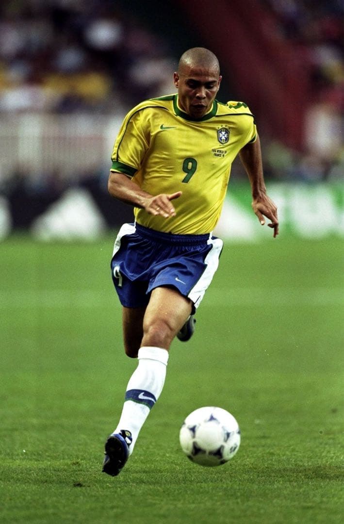1998年ブラジル代表　ユニフォーム　ロナウド　M