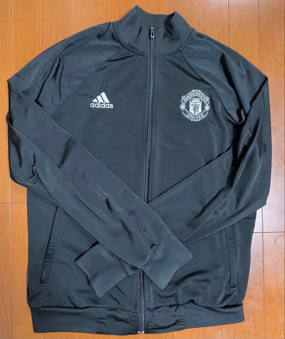 adidas マンチェスターユナイテッド　ジャージ　ブラック 2xo