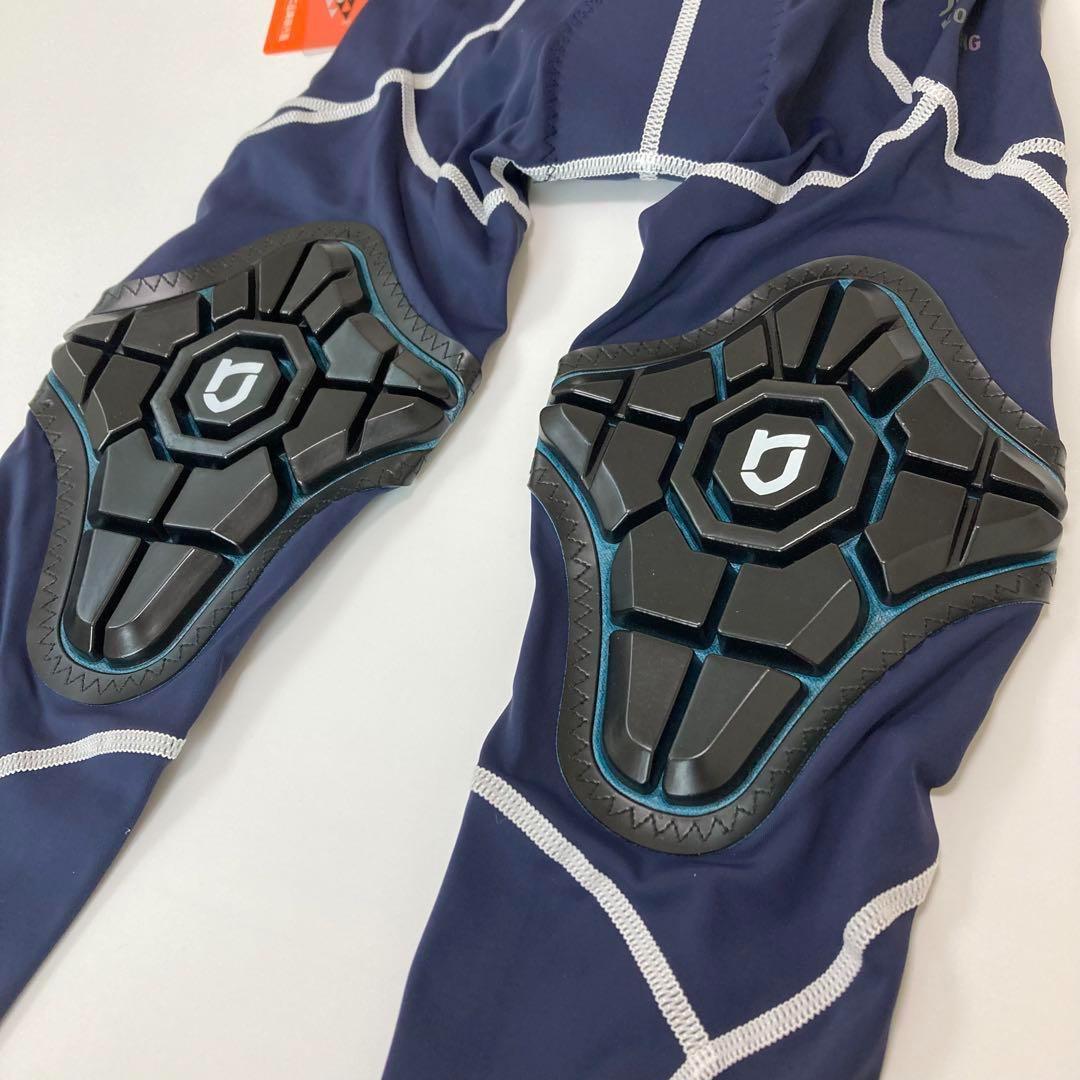 サイクルパンツ キッズ 全4サイズ ネイビー×ホワイト ランバイク ストライダー