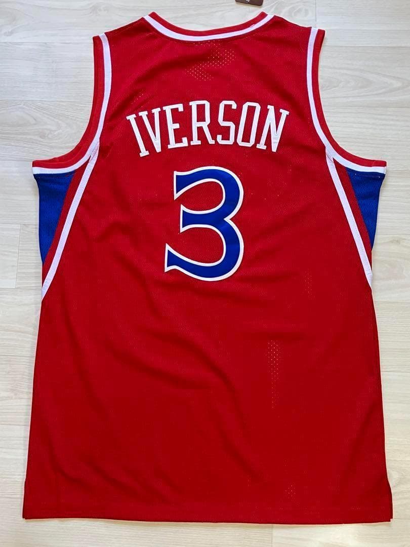 【未使用】NBA 76ers IVERSON アレン・アイバーソン ユニフォーム