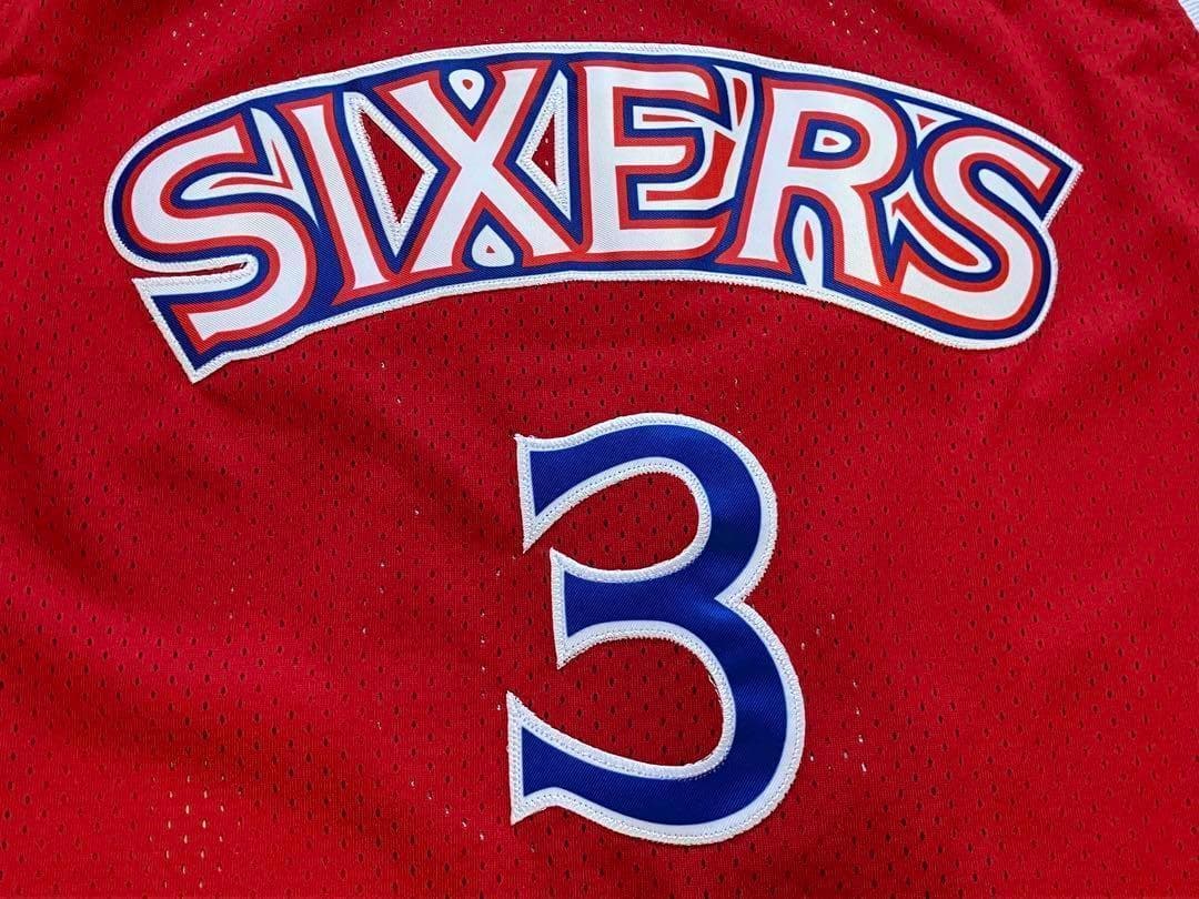 【未使用】NBA 76ers IVERSON アレン・アイバーソン ユニフォーム