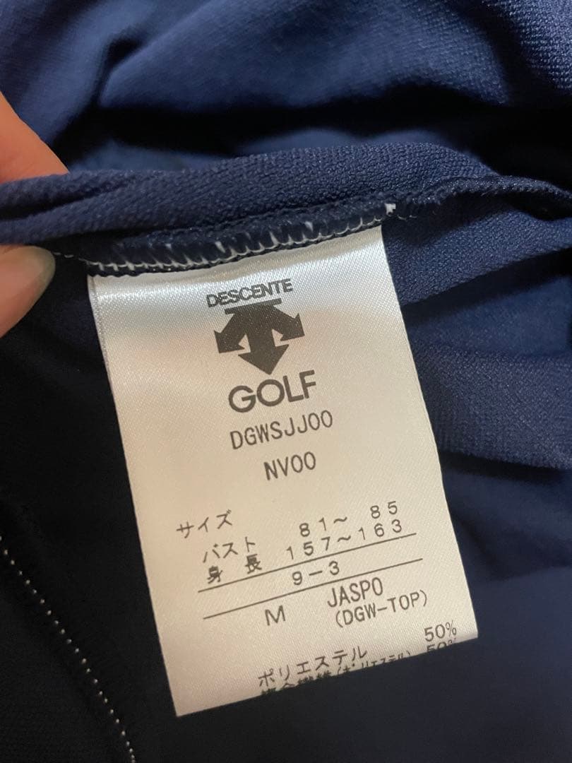【新品未使用品】デサントゴルフ　ワンピース　M ネイビー