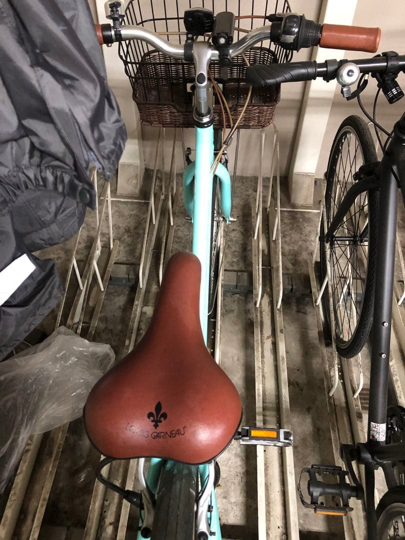 Louis Garneau ルイガノ 水色シティサイクル