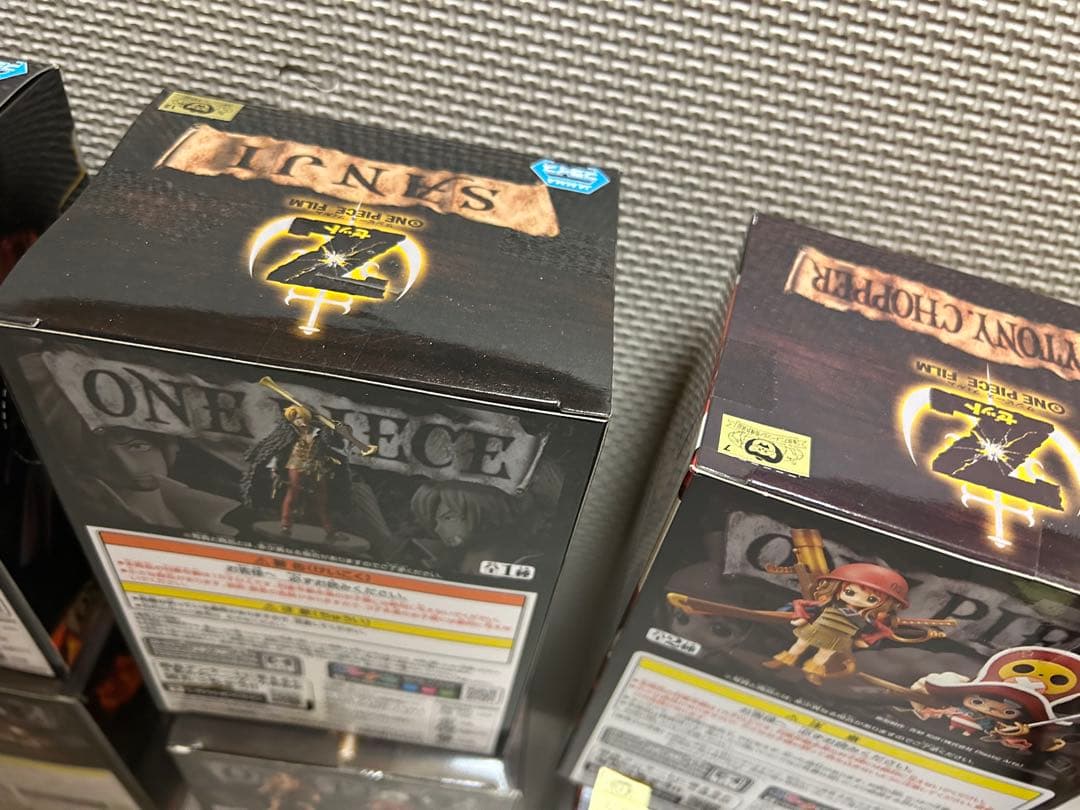 【新品未開封】【まとめ売り】 ワンピース FILM Z DXF フィギュア 8体
